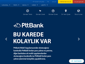 'ptt.gov.tr' screenshot