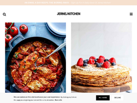 'jernejkitchen.com' screenshot