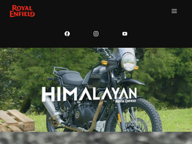 'royal-enfield.cl' screenshot