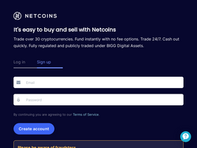 'netcoins.app' screenshot