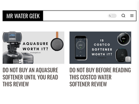 'mrwatergeek.com' screenshot