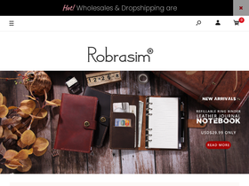Robrasim homepage screenshot