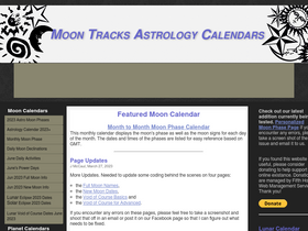 'moontracks.com' screenshot