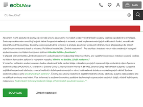 'eobuv.cz' screenshot
