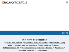 'recursosteocraticos.com' screenshot