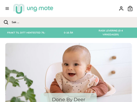 Ungmote homepage screenshot