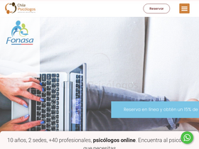 'chilepsicologos.cl' screenshot