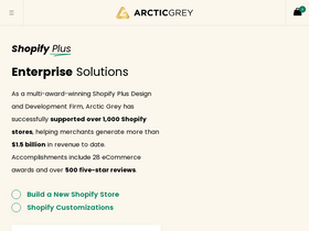 Arctic Grey, Ltd. homepage screenshot