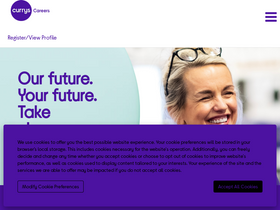 'curryscareers.co.uk' screenshot