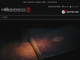 'geographicus.com' screenshot