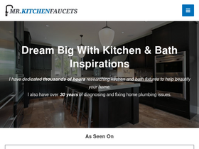 'mrkitchenfaucets.com' screenshot