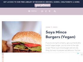 'thehealthyconsultant.com' screenshot