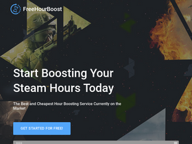 'freehourboost.com' screenshot