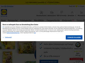 'lidl-fotos.de' screenshot