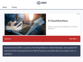 'androiddatahost.com' screenshot