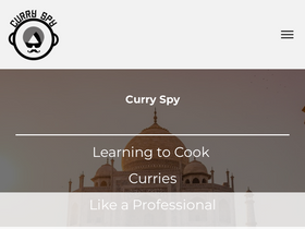 'curryspy.com' screenshot