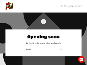 'xgear101.com' screenshot