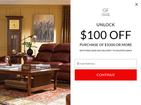 'galleryfurniture.com' screenshot