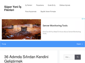 'superisfikirleri.com' screenshot