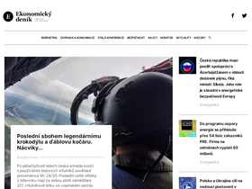 'ekonomickydenik.cz' screenshot
