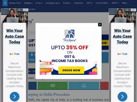 'taxguru.in' screenshot