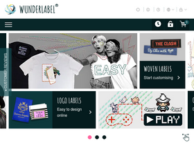 'wunderlabel.com' screenshot
