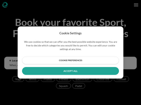 'eversports.de' screenshot