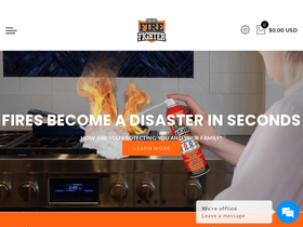 Minifirefighter homepage screenshot