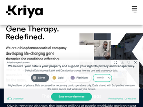 kriyatherapeutics.com