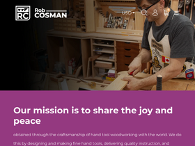'robcosman.com' screenshot
