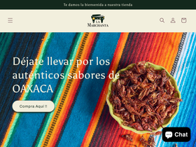 lamarchanta.mx homepage screenshot