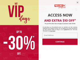 'pikolinos.com' screenshot