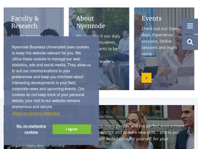 'nyenrode.nl' screenshot