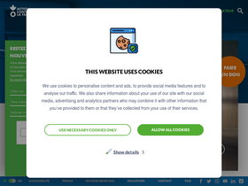 'recrutement.actioncontrelafaim.org' screenshot