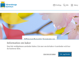 'vanersborg.se' screenshot