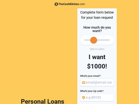 'thecashkitchen.com' screenshot