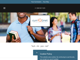 'curriqunet.com' screenshot