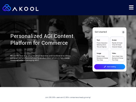 Akool - Create high-quality content for e-commerce products.