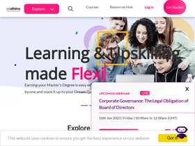 'uniathena.com' screenshot