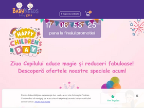'babyneeds.ro' screenshot
