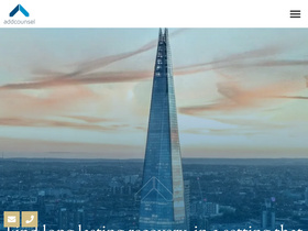'addcounsel.com' screenshot