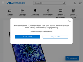 'dellstore.com' screenshot