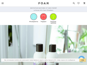 'foamstore.ru' screenshot