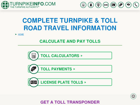 'turnpikeinfo.com' screenshot