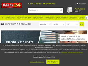 'ars24.com' screenshot