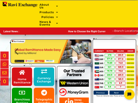 'raviexchange.com' screenshot