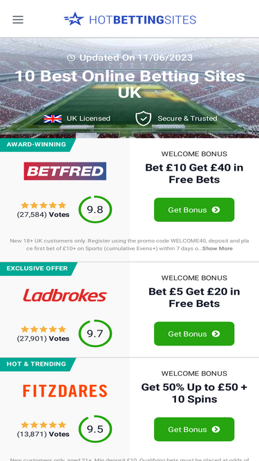 hotbettingsites.co.uk