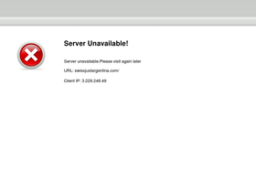 'swissjustargentina.com' screenshot
