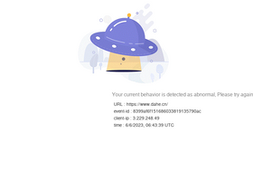 'dahe.cn' screenshot