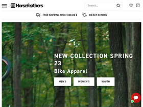 'horsefeathers.eu' screenshot